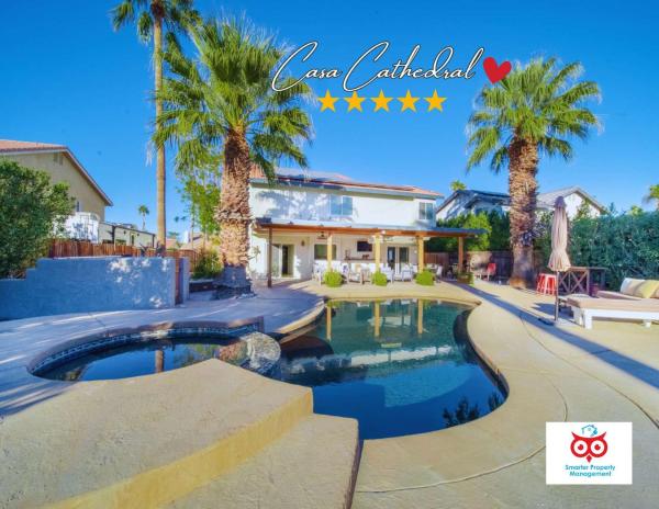 Top Rated 3BR BA Villa Pool Spa BBQ, Buchen Sie  Rimlon Kalifornien