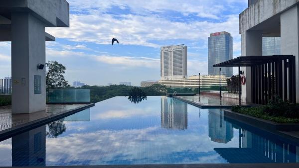 Southkey Mosaic Mid Vally Apartment by WSD, Prenota Appartamento Hotel con piscina a Johor, Piscina