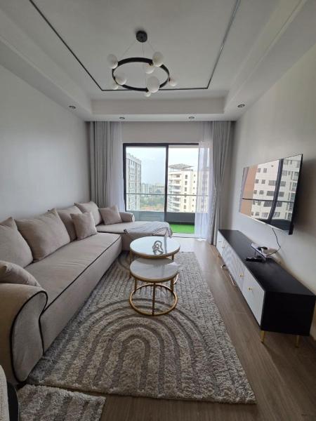 Comfort living three bedroom apartment with fully equipped gym swimming pool private parking space ,child play area and amazing scenic views which offers comfort and luxurious lifestyle, Buchen Sie Ferienwohnung Nairobi CBD Nairobi