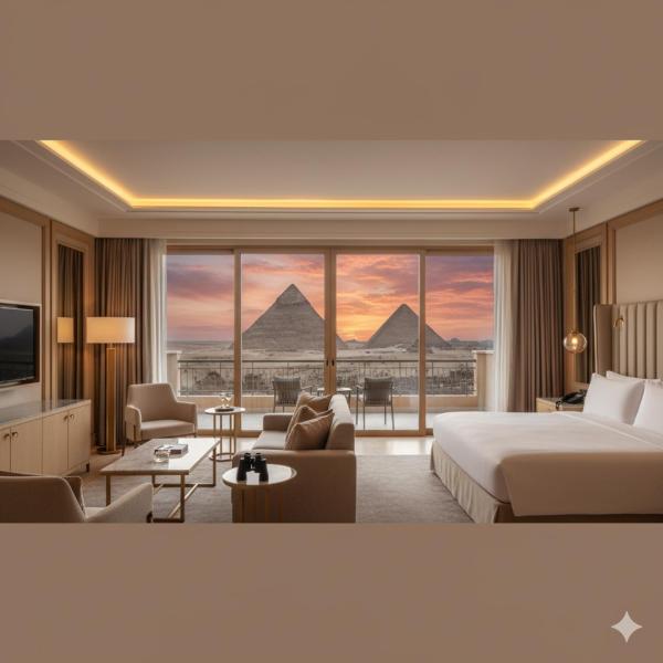 Scenic Suite with Giza Pyramids View, Prenota  Hotel a Cairo Governorate con parcheggio, Parcheggio