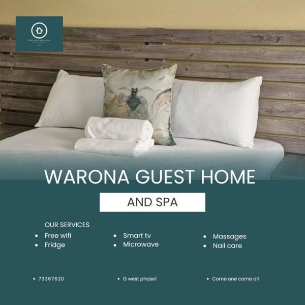 Warona Guesthome & Spa, Buchen Sie  Hotels in Gaborone mit Parkplatz, Parkplätze