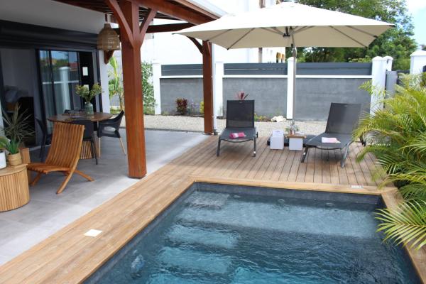Kaza Kigélia - Villa de Charme Proche de Tout, Prenota  Hotel a Marie Galante con piscina, Piscina