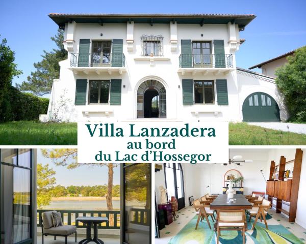 Villa Art Deco luxe vue imprenable sur la lac d Hossegor Clim, Reserva ahora  Hoteles en Aquitania con aparcamiento, Aparcamiento