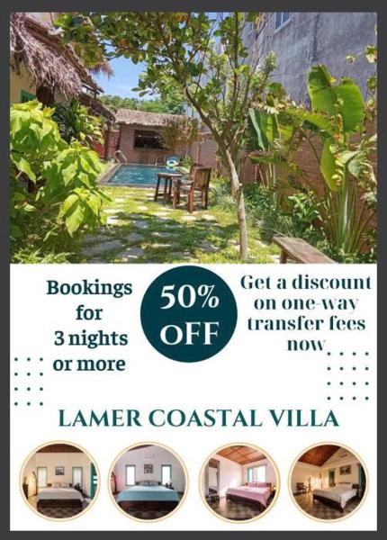 Lamer Coastal Villa, Prenota  Hotel a Quang Nam con parcheggio, Parcheggio