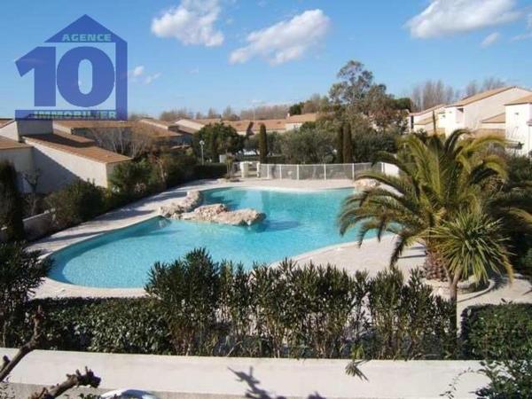 Villa 8 Pers avec Garage et Piscine à 450m de la Plage - FR-1-781-84, Réserver  Hôtels à Hérault avec piscine, Piscine
