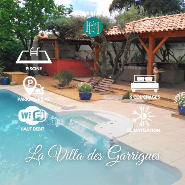 La Villa des Garrigues, Réserver  Saint-Bauzille-de-Montmel Languedoc-Roussillon