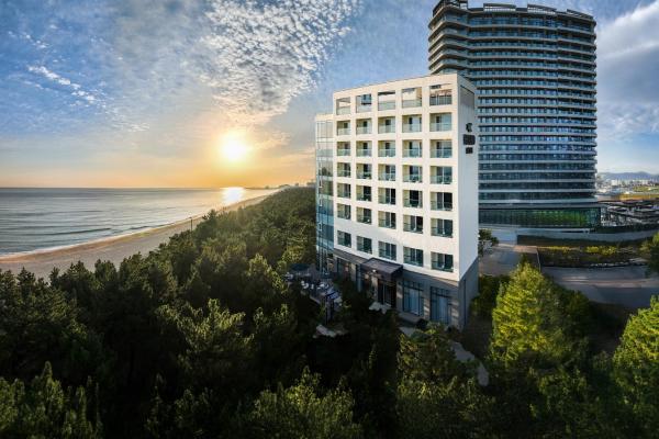 Hotel Hound Gangneung Gyeongpo, Prenota  Hotel a Gangwon-Do con parcheggio, Parcheggio