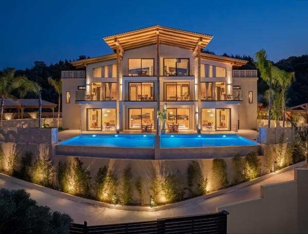 Olympus Luxury Villa Rhodes, Reserva ahora  Hoteles en Rodas con piscina, Piscina