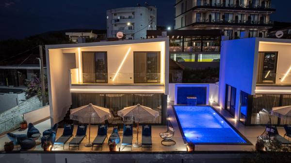 Luxury Villas Angela, Buchen Sie  Hotels mit Pool in Ksamil, Schwimmbad