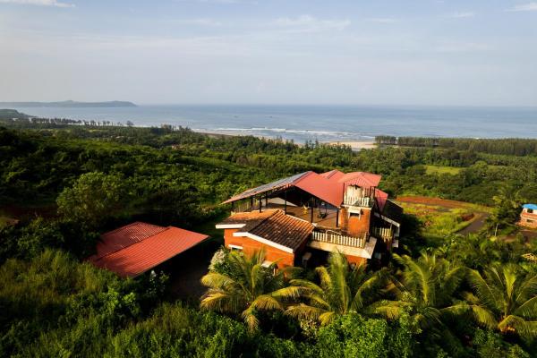 Sea Nest Villa, 3BHK Panoramic Sea View , Ganpatipule, Réserver  Ratnagiri 