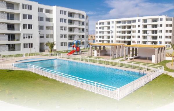La Serena Departamento, FULL, Jardines del Pacifico III, Buchen Sie  Hotels mit Pool in Coquimbo, Schwimmbad
