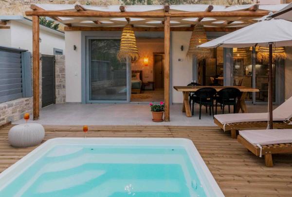 The Cave Villa, Book  Matala Hotels with a Pool, Swimming Pool