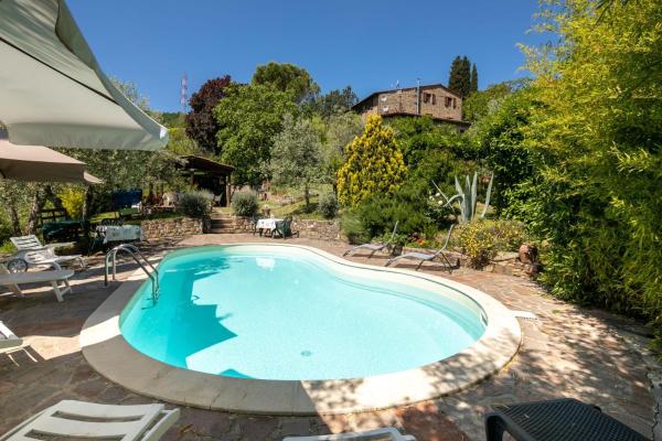 Casa Rebecca by VacaVilla, Buchen Sie  Hotels mit Pool in Poggio Alla Croce, Schwimmbad