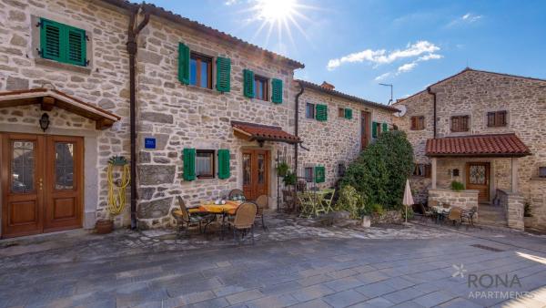 Rona stone house apartments Janja, Prenota Appartamento Boljun Istria centrale