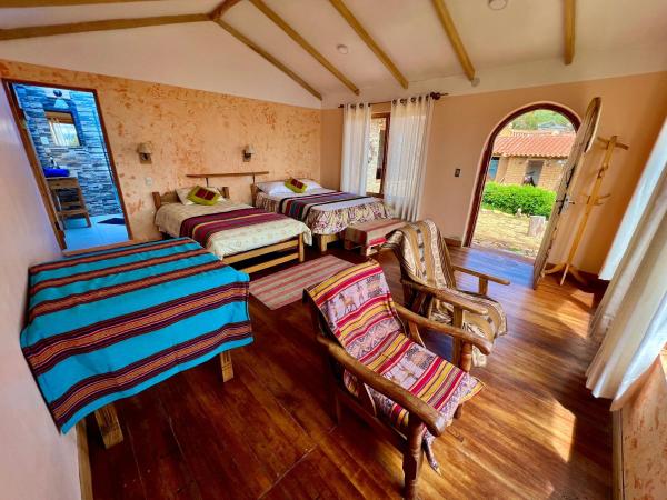 Inkapacha ecohostel cabañas, Buchen Sie  Comunidad Yumani Isla del Sol