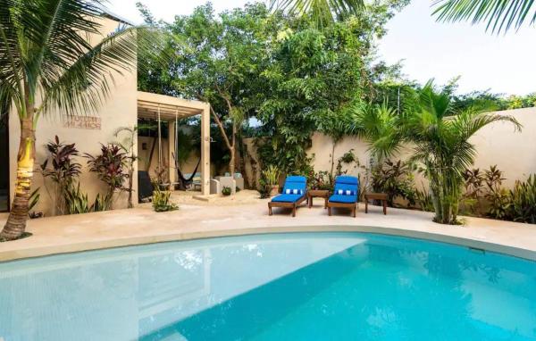 Jungle Luxury 4BR Villa with Private Pool, Prenota  Hotel con piscina a Tulum, Piscina