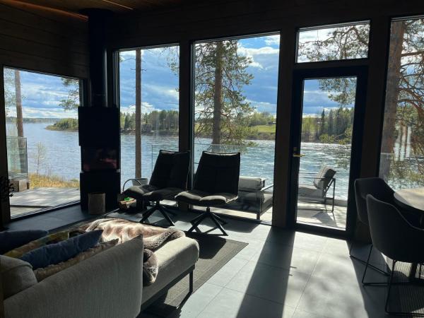 Cottage in a great location along the Tornionjoki River, Buchen Sie  Hotels in Pello mit Parkplatz, Parkplätze