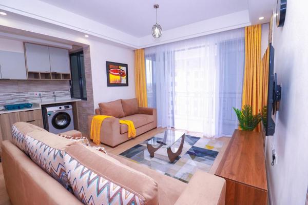 lovely two bedroom apartment with fully equipped gym heated swimming pool children playing ground ample parking space and amazing scenic views, Buchen Sie Ferienwohnung Nairobi CBD Nairobi