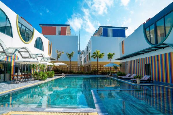 Coast Pearl Beach Hotel, Buchen Sie  Hotels in Mekongdelta mit Parkplatz, Parkplätze