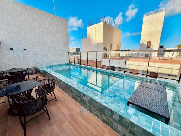Mares Caco branco, Reserva ahora  Hoteles con piscina en Noreste de Brasil, Piscina