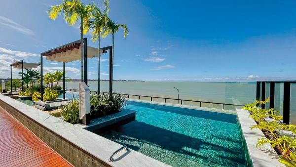 Aptos Frente Mar Ocean Art Park - by Living, Reserva ahora  Hoteles en Noreste de Brasil con aparcamiento, Aparcamiento