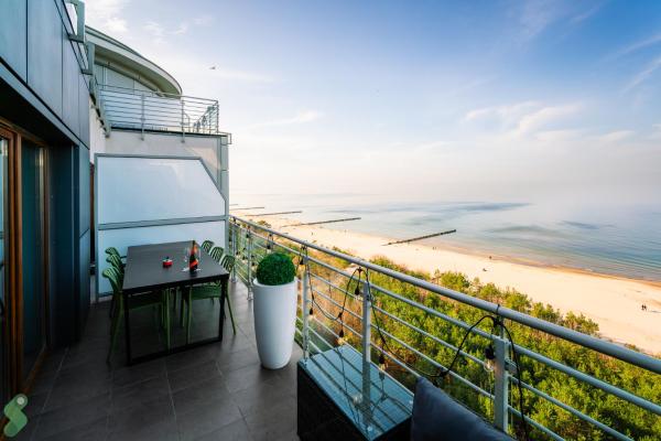 SEA HORIZON Porta TopFloor Front Sea View Apartments AC by stayly, Reserva ahora Apartamento Hoteles en Pomerania Occidental con aparcamiento, Aparcamiento