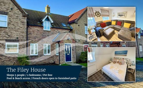The Filey House - Part of the The Bay Filey Holiday Village with pool, gym and direct beach access, pub, restaurant, tennis and meadows walks, Buchen Sie  Hotels mit Pool in England, Schwimmbad