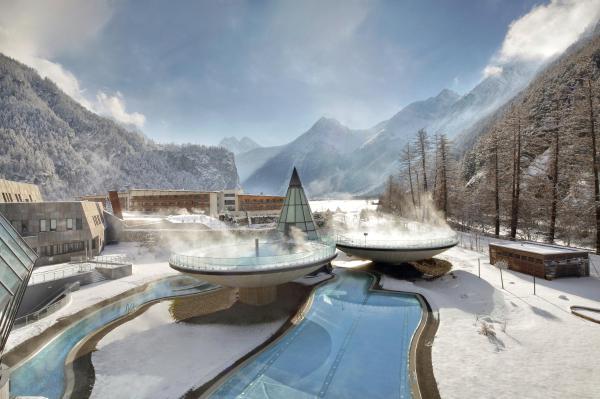 Aqua Dome 4 Sterne Superior Hotel & Tirol Therme Längenfeld, Prenota Hotel Hotel a Tirolo con colazione, Colazione