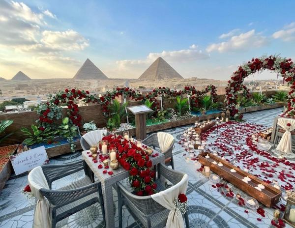 Giza Pyramids Osman Guest House, Prenota  Hotel a Cairo Governorate con parcheggio, Parcheggio