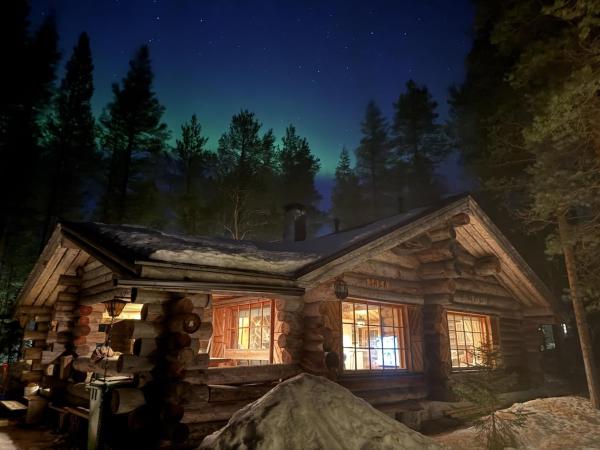 Villa Saga, a recently renovated log cabin in Levi, Buchen Sie  Hotels in Lappland mit Parkplatz, Parkplätze