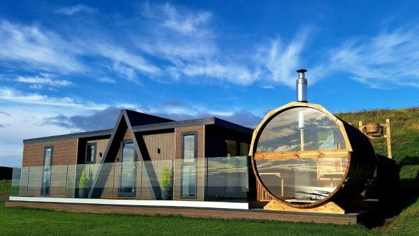 Isles of Fleet Retreat Luxury Coastal Lodges with Private Saunas, Prenota  Gatehouse of Fleet Dumfries and Galloway