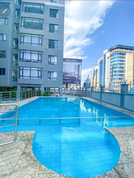 Elegant classy apartment with swimming pool ,fully equipped gym ,child play area and close proximity to shopping malls and great breathtaking views, Buchen Sie Ferienwohnung Nairobi CBD Nairobi