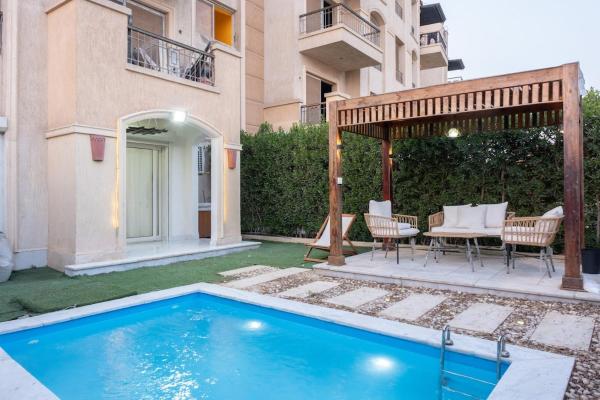 The Stone Khan Luxe Garden Suite Pool Access -Some unit with pool, Prenota  Hotel con piscina a Cairo Governorate, Piscina