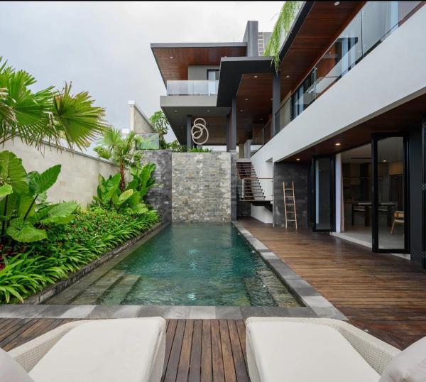 Casa De Mobius Ocean View Villa, Reserva ahora  Hoteles con piscina en Bali, Piscina
