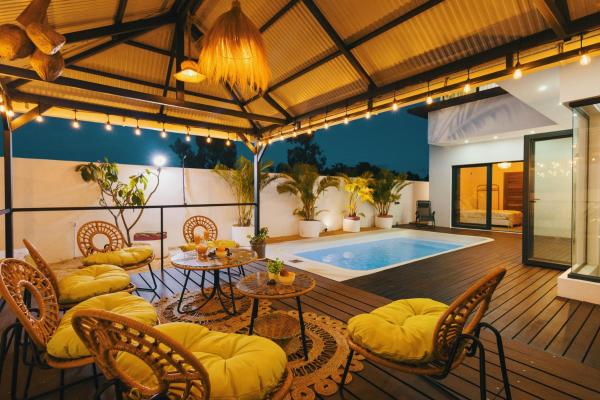 Modern Villa 3BR - Private Pool - Rooftop Bar BBQ, Prenota  Hotel con piscina a Mauritius Costa Nord, Piscina