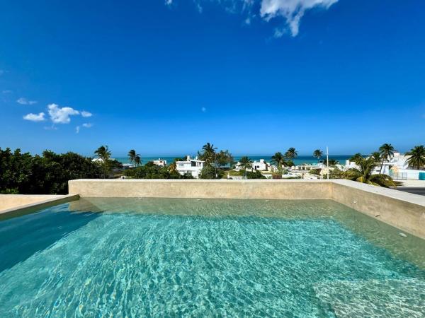 Panoramic Ocean Views - Villa Home Chelem, Prenota  Hotel con piscina a Yucatán, Piscina