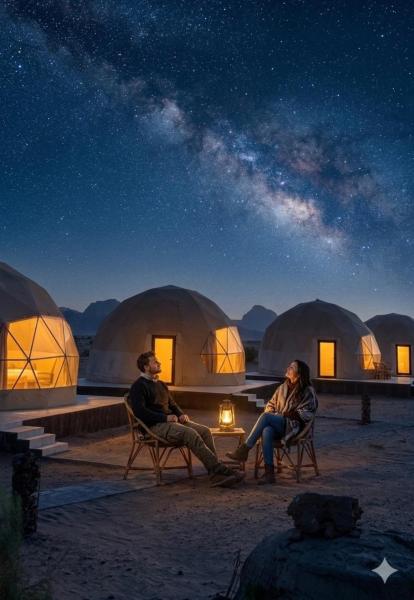 Rawasi Wadi Rum luxurious camp, Buchen Sie  Wadi Rum Akaba
