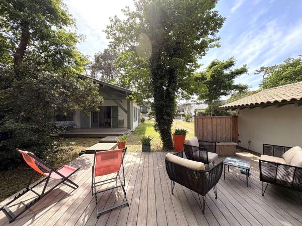 Villa moderne à Grand-Piquey proche du Bassin dArcachon, capacité 7 personnes - FR-1-736-71, Reserva ahora  Hoteles en Aquitania con aparcamiento, Aparcamiento