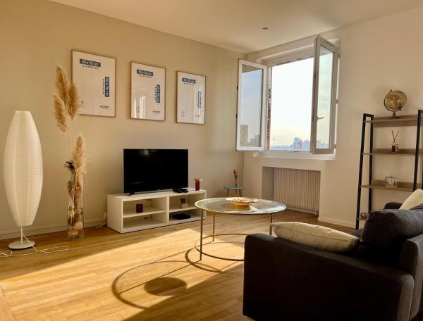 Chambre privée dans un appartement partagé, Prenota  Villeurbanne Rodano