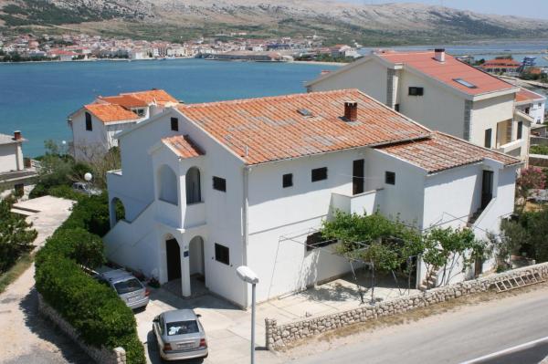 Apartments by the sea Pag - 6383, Book Apartment Kvarner Hotels with a Parking, Parking