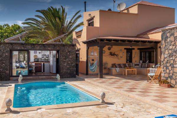 Villa Maravilla piscina climatizada, Réserver Chalet Villaverde Fortaventure